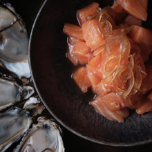 Load image into Gallery viewer, Raw Marinated Salmon